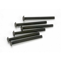 TRAXXAS 2582: Screws, 3x30mm button-head machine (hex drive) (6)