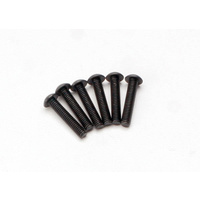 TRAXXAS 2589: Screws, 4x20mm button-head machine (hex drive) (6)