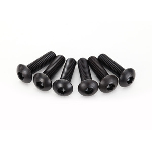 TRAXXAS 2594: Screws, 4x15mm button-head machine (hex drive) (6)