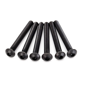 TRAXXAS 2595: Screws, 4x35mm button-head machine (hex drive) (6)