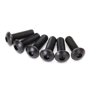TRAXXAS 2617 Screws, 2.5x8mm button-head machine (hex drive) (6)