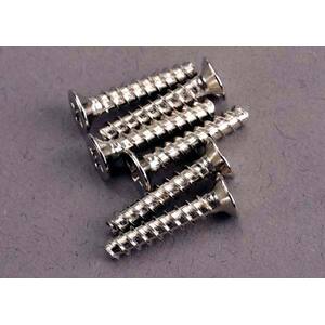 TRAXXAS 2649: Screws 3x15mm Countersunk self-tapping (6)