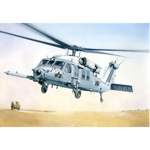 Italeri 1/48 MH-60K Black Hawk SOA Helicopter Model Kit – 2666