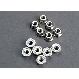 TRAXXAS 2744: Nuts, 3mm flanged (12)