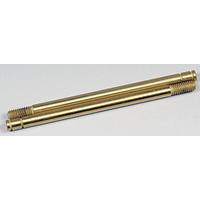 TRAXXAS 2765T: Shock shafts, hardened steel, titanium nitride coated (X-long) (2)