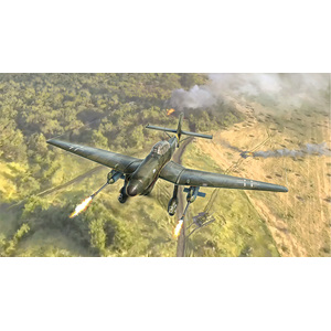 Italeri 2830 Ju 87 G-1 Stuka Kanonenvogel 1/48 Scale Plastic Model Kit
