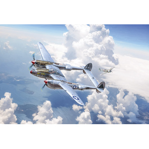 Italeri 2834 P-38J Lightning 1/48 Scale Plastic Model Kit
