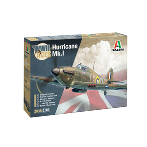 Italeri 2838S Hawker Hurricane Mk.I Aces 1/48 Scale Plastic Model Kit