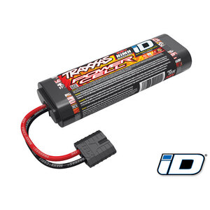Traxxas 2922X: Battery, Power Cell iD, 3000mAh (NiMH, 6-C flat, 7.2V)