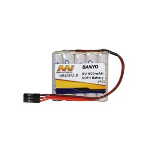 Master Instruments Eneloop FLT-JR 5-cell 6V 800Mah NiMh Receiver RX Battery Pack