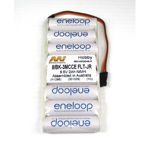 Eneloop 2Ah AA Flat Battery NiMh Transmitter Pack with JR Type Connector