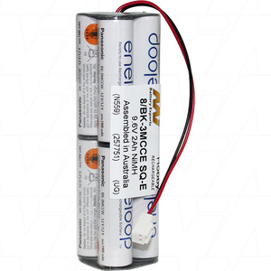 Eneloop TX Battery  9.6V  #8/BK-3MCCE SQ-E