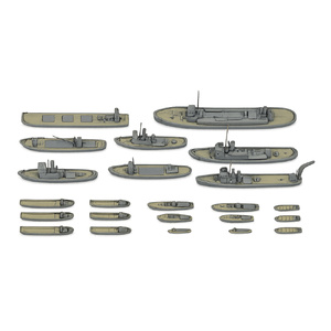 Tamiya 31509 Scenery Accessory Tugger Set 1/700 Scale Plastic Model Kit