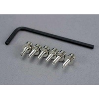 TRAXXAS 3159: Screws, 3x10mm caphead machine (hex drive)