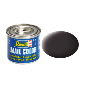 Revell 7 Black Gloss Enamel Paint RAL 9005, 14ml 32107