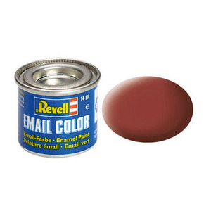 Revell 37 Brick Red Matt Enamel Paint RAL 3009 14ml 32137