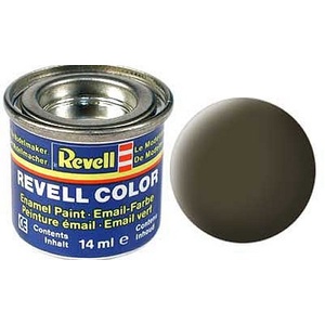 Revell 40 Enamel Paint Black- Green Matte 14ml - 32140 