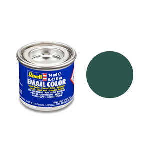 Revell Matt Sea Green (RAL 6028) Enamel Paint 14mL