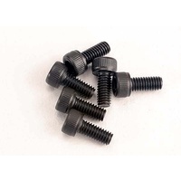 TRAXXAS 3215: Screws, 2.5x6mm cap-head machine (hex drive) (6)