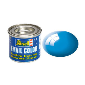 Revell 50 Light Blue Gloss Enamel Paint RAL 5012 14ml 32150