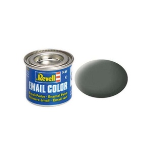 Revell 32166 Enamel Color No. 66 Olive Grey Matt RAL 7010 14ml