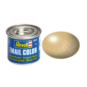 Revell 94 Gold Metallic Enamel Paint 14ml 32194