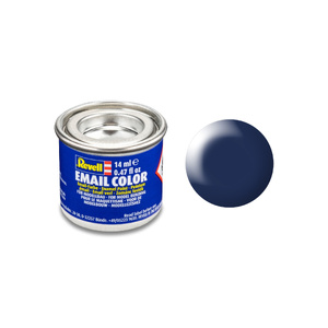 Revell 32350 Silk "Lufthansa Blue" (RAL 5013) Enamel Paint 14mL