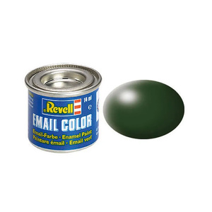 Revell 363 Enamel Paint Color Dark Green Silk 14ml
