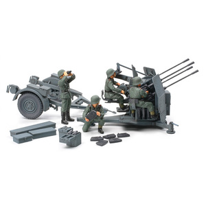 Tamiya 32554 German 20mm Flakvierling 38 1/48 Scale Model Military Miniature Series no. 54