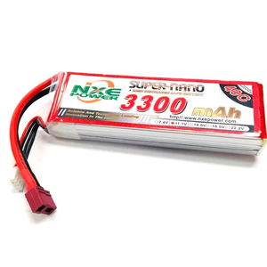 NXE 3S 11.1V 3300mAh 40C LiPo Battery Soft Case w/ Deans Connector