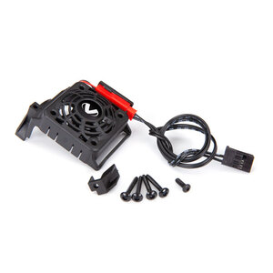 TRAXXAS 3456: Cooling fan kit (with shroud) (fits #3351R and #3461 motors) (requires #3458 heat sink to mount)