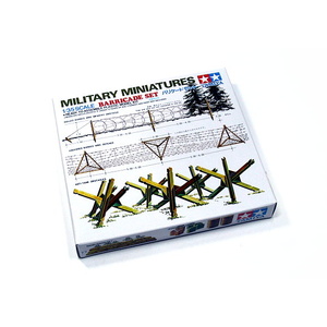 Tamiya 35027 Barricade Set Kit Ca127 1/35 Scale Model
