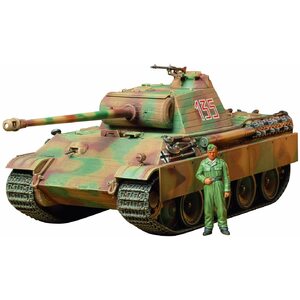 Tamiya 35170 German Panther Type G Early Version 1/35 Scale Model Military Miniature Series No.170