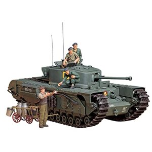 Tamiya 35210 British Infantry Tank Mk.IV Churchill Mk.VII 1/35 Scale Model Military Miniature Series No.210