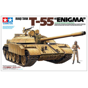 Tamiya 35324 Iraqi Tank T-55 Enigma 1/35 Military Miniature Series Model Kit