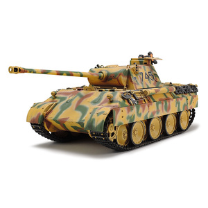 Tamiya 35345 German Tank Panther Ausf.D 1/35 Scale Model Military Miniature Series No.345