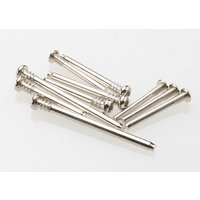 TRAXXAS 3640: Suspension screw pin set, steel (hex drive)
