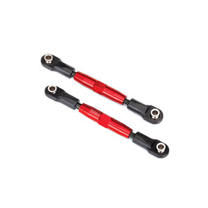 TRAXXAS 3644R: Rear Camber Links (Red Anodized, 73mm) (2)
