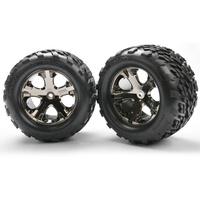 TRAXXAS 3668A: Tires & wheels, assembled, glued (2.8'')
