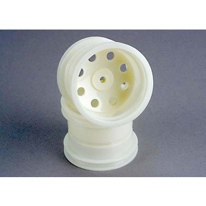 TRAXXAS 3675 Wheels, dyeable nylon 2.2 (front) (2)