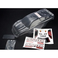 TRAXXAS 3714: Truck Body Clear with Decals, Wing & Hardware