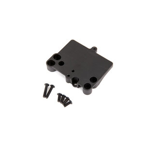 TRAXXAS 3725R: Mounting plate, electronic speed control (for installation of XL-5/VXL into Bandit or Rustler¶©)