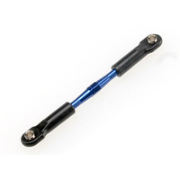TRAXXAS 3738A: Turnbuckle, aluminum (blue-anodized), camber link, rear, 49mm (1)
