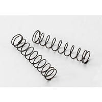 TRAXXAS 3757: Springs, rear (black) (2)