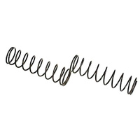 TRAXXAS 3758: Springs, front (black) (2)