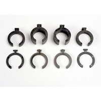 TRAXXAS 3769: Spring pre-load spacers: 1mm (4)/ 2mm (2)/ 4mm (2)/ 8mm (2)