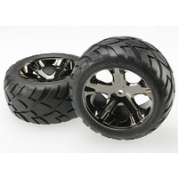 TRAXXAS 3773A: Tires & wheels, assembled, glued