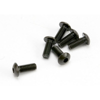 TRAXXAS 3936: Screws, 4x10mm button-head machine (hex drive) (6)