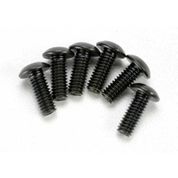 TRAXXAS 3937: Screws, 4x12mm button-head machine (hex drive) (6)