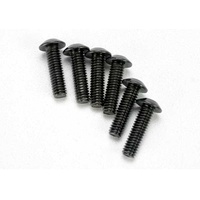 TRAXXAS 3938: Screws, 4x14mm button-head machine (hex drive) (6)